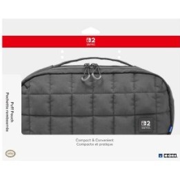 HORI Borsa Imbottita Puff Pouch (Nero)