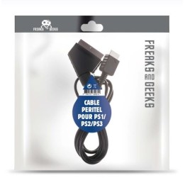 Scart cable for PS1/PS2/PS3 (in F&G bag + label)