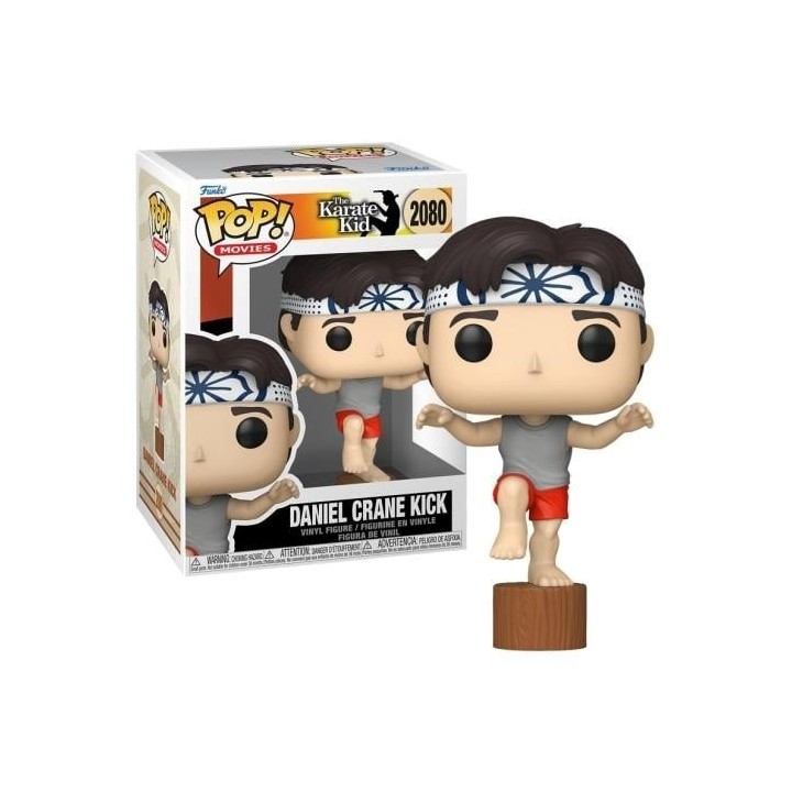 FUNKO POP Movies: The Karate Kid - 2080 Daniel Crane Kick 9cm
