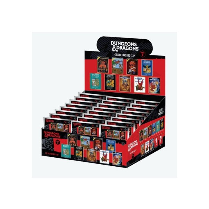 MONOGRAM 117045 D&d Classic S.3 Bag Clip Blind Box Display (24)