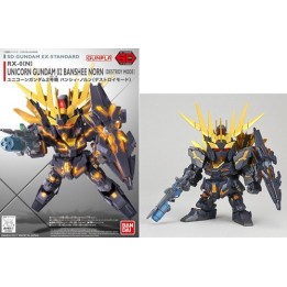 BANDAI SD GUNDAM EX-STANDARD UNICORN GUNDAM 02 BANSHEE NORN (DESTROY..