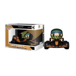 FUNKO POP Rides Super: McLaren - 158 Lando Norris With McLaren MCL39