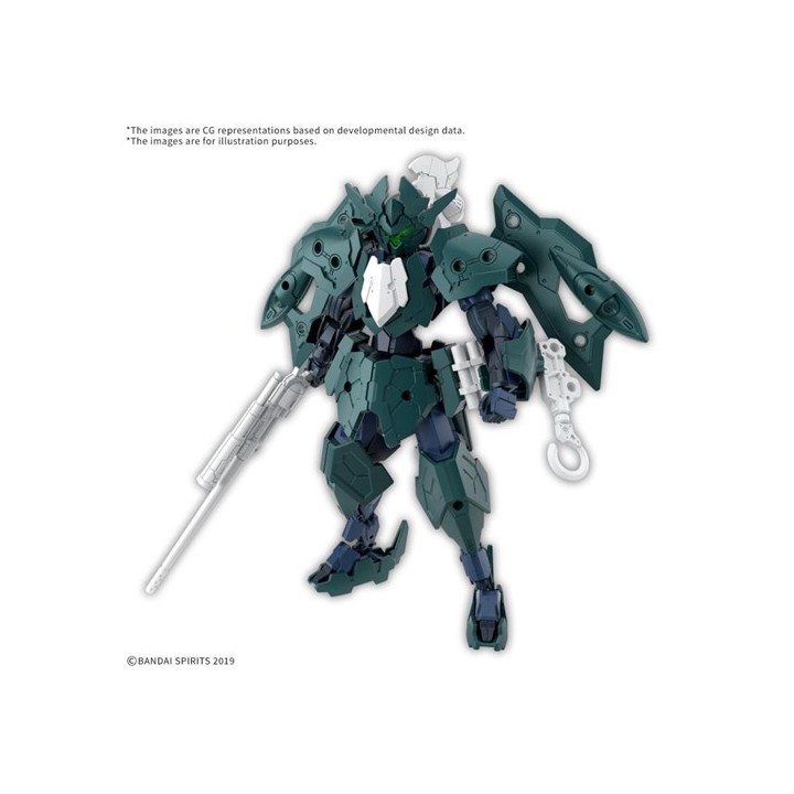 BANDAI 30MM 1/144 EXM-A9p SPINATIO (PIRATE TYPE)