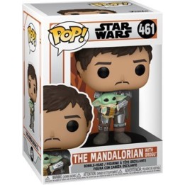 FUNKO POP Star Wars: Mandalorian - 461 Mando w/Child 9 cm