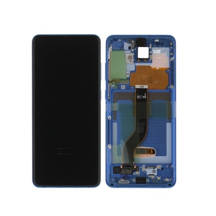 TOUCHSCREEN + DISPLAY LCD DISPLAY COMPLETO + FRAME PER SAMSUNG GALAXY.