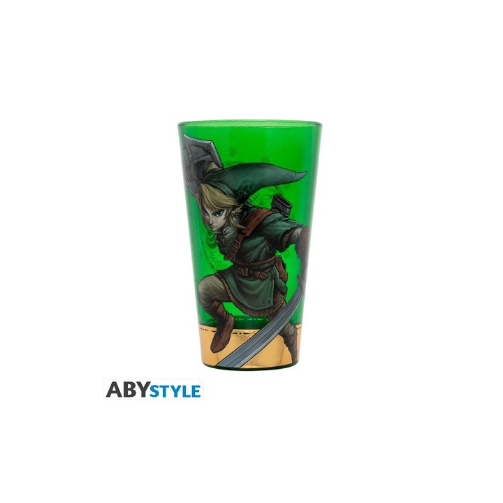 ABYSTYLE THE LEGEND OF ZELDA - Premium Bicchiere grande 400ml: "Link"