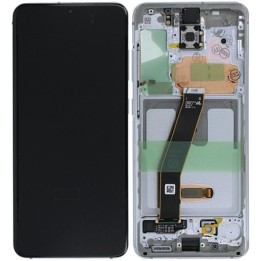 TOUCHSCREEN + DISPLAY LCD DISPLAY COMPLETO + FRAME PER SAMSUNG GALAXY.