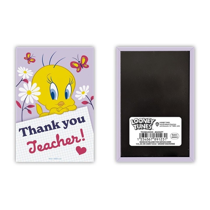 ABYSTYLE Looney Tunes - Calamita: "THANK YOU TEACHER"