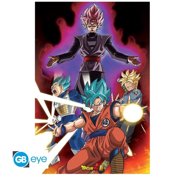 ABYSTYLE DRAGON BALL SUPER - Poster grande: "Goku Black" (91.5x61)