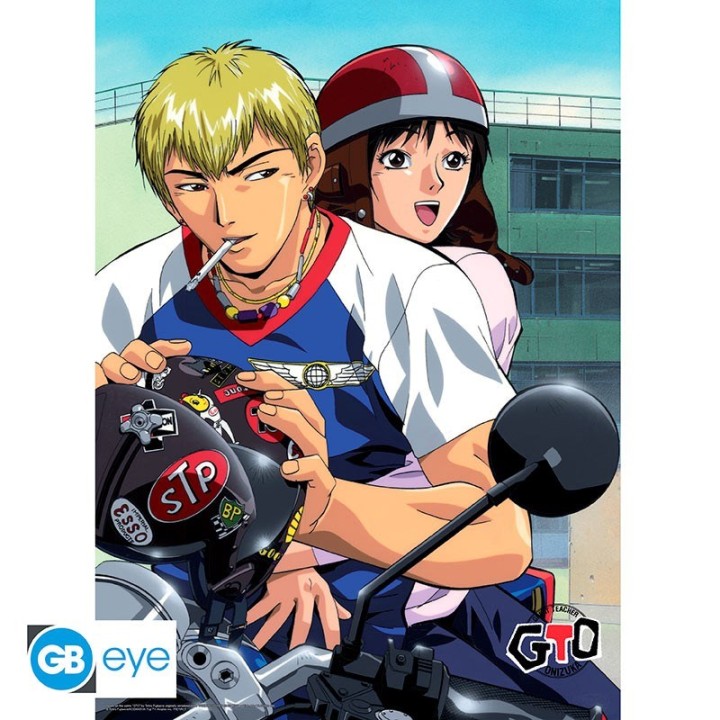 ABYSTYLE GTO - Poster 52x38 : "Onizuka Bike"