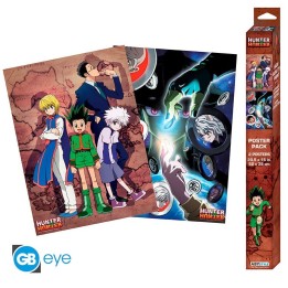 ABYSTYLE HUNTER X HUNTER - Set 2 Poster : " Gruppo" (52x38Cm)