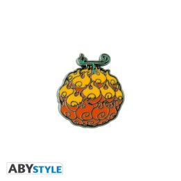 ABYSTYLE ONE PIECE - Spilla: "Flame-Flame Fruit"