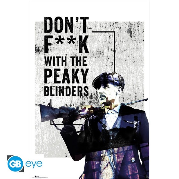 ABYSTYLE PEAKY BLINDERS - Poster grande: "Don't F k With" (91.5x61)
