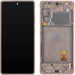 DISPLAY LCD + TOUCHSCREEN DISPLAY COMPLETO + FRAME + ANTENNA PER SAMS.