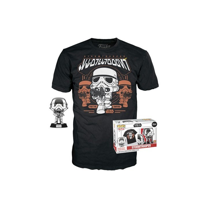 FUNKO POP Funko & Tee: Star Wars - Stormtrooper T-shirt (M)