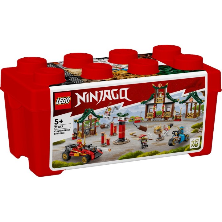LEGO 71787 Set creativo di mattoncini Ninja