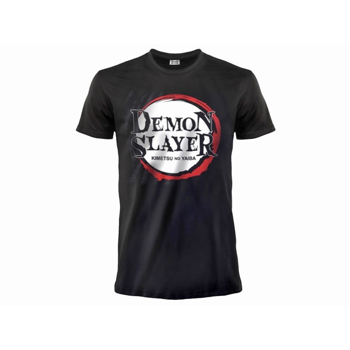 DEMON SLAYER - "LOGO" T-shirt L nera