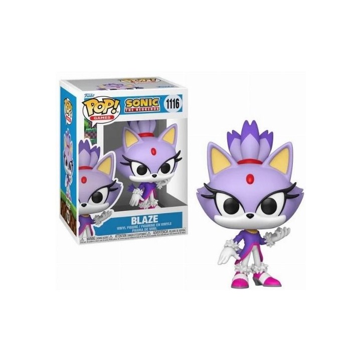 FUNKO POP Games: Sonic- Blaze the Cat 9 cm
