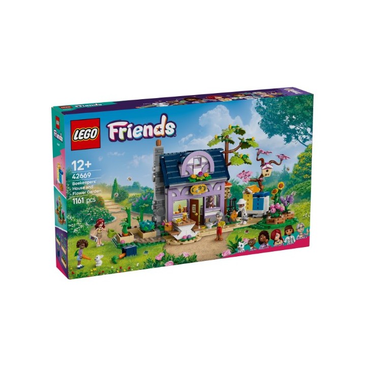 LEGO 42669 Casa degli apicoltori e giardino fiorito