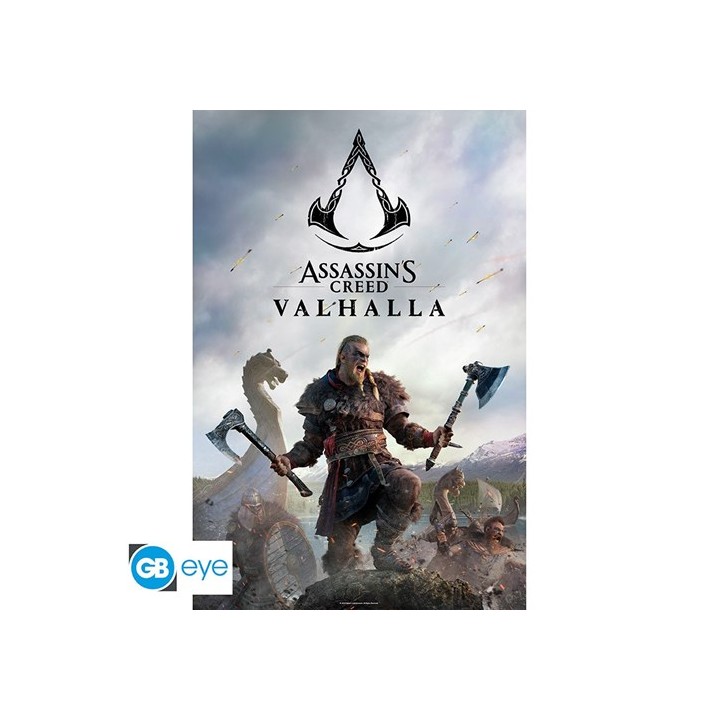 ABYSTYLE ASSASSIN'S CREED - Poster Maxi 91.5x61 :"Valhalla Raid "