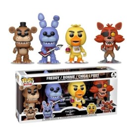 FUNKO POP Games: Five Nights At Freddy's 4Set - Freddy, Bonnie, Chica.