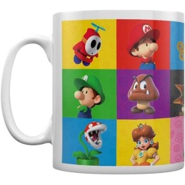 PYRAMID SUPER MARIO (3D FRIENDS & FOES) WHITE POD MUG