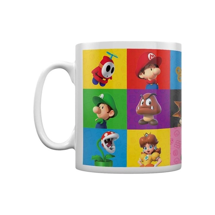 PYRAMID SUPER MARIO (3D FRIENDS & FOES) WHITE POD MUG