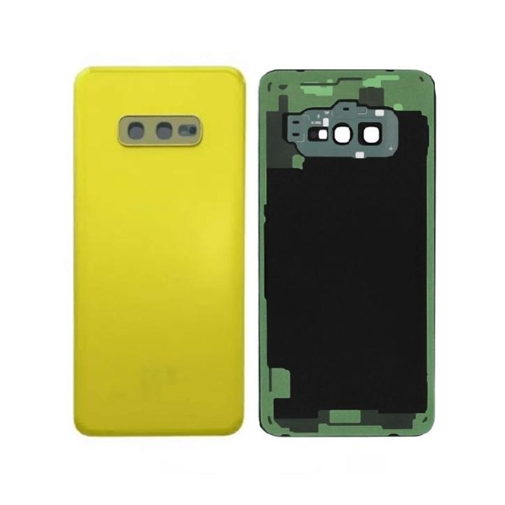 COVER POSTERIORE PER SAMSUNG GALAXY S10E G970F GIALLO