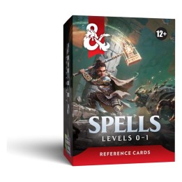 Dungeons & Dragons - Reference Cards: Spells (Levels 0-1) - ENG 🇬🇧