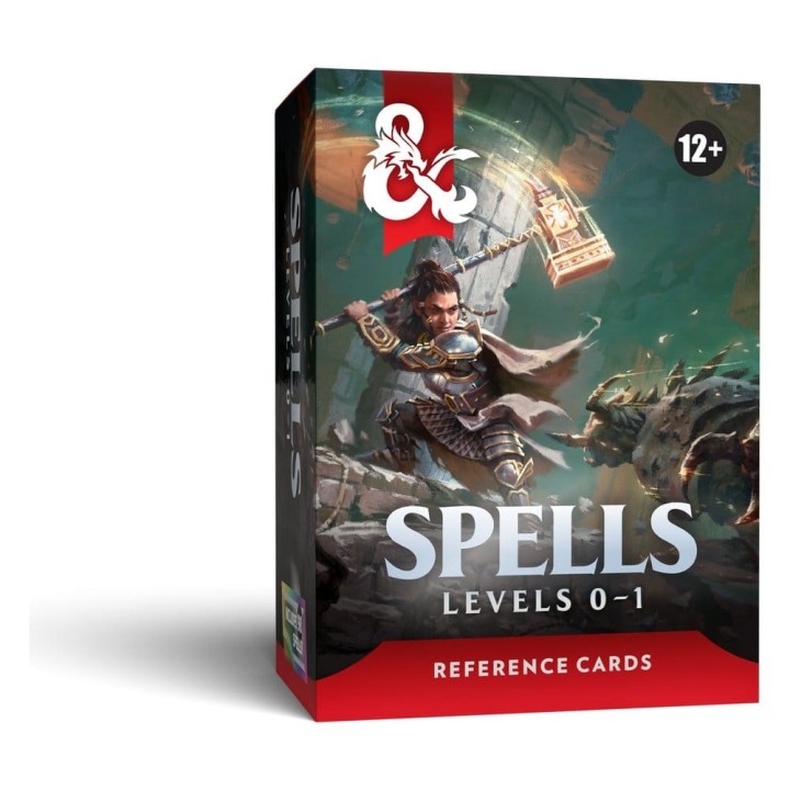 Dungeons & Dragons - Reference Cards: Spells (Levels 0-1) - ENG 🇬🇧
