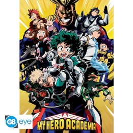 ABYSTYLE MY HERO ACADEMIA - Poster grande: "Gruppo" (91.5x61)