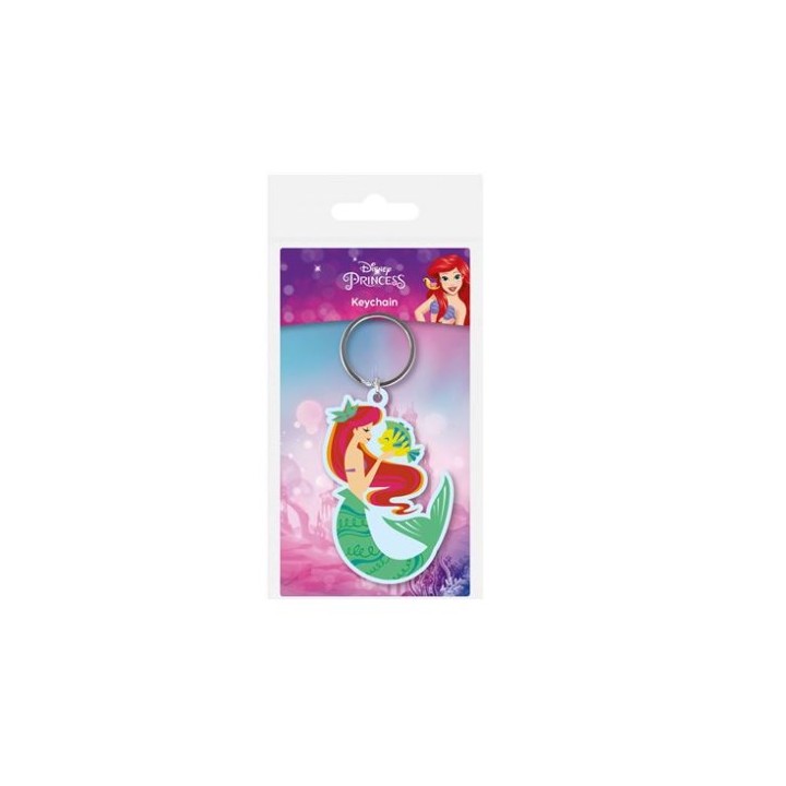 PYRAMID THE LITTLE MERMAID (ARIEL AND FLOUNDER) PVC PORTACHIAVI
