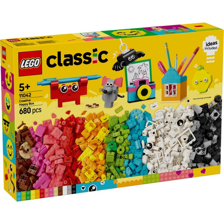 LEGO 11042 CLASSIC - Scatola della felicità creativa