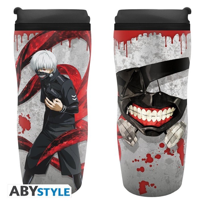 ABYSTYLE TOKYO GHOUL - Tazza da viaggio isotermica : "Ken Kaneki"