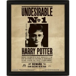 PYRAMID HARRY POTTER (POTTER SIRIUS) - POSTER 3D LENTICULAR INCORNICIATO