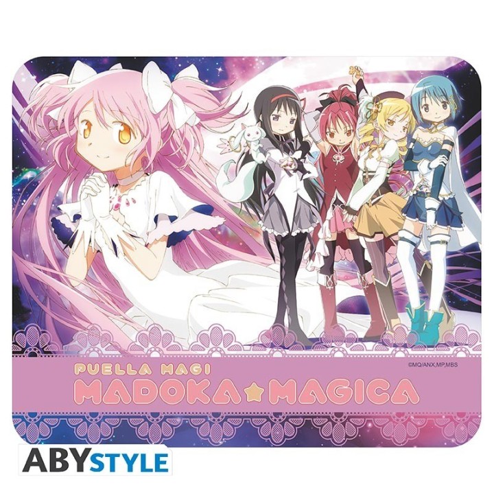 ABYSTYLE PUELLA MAGI MADOKA MAGICA - Mousepad: "Madoka & Friends"