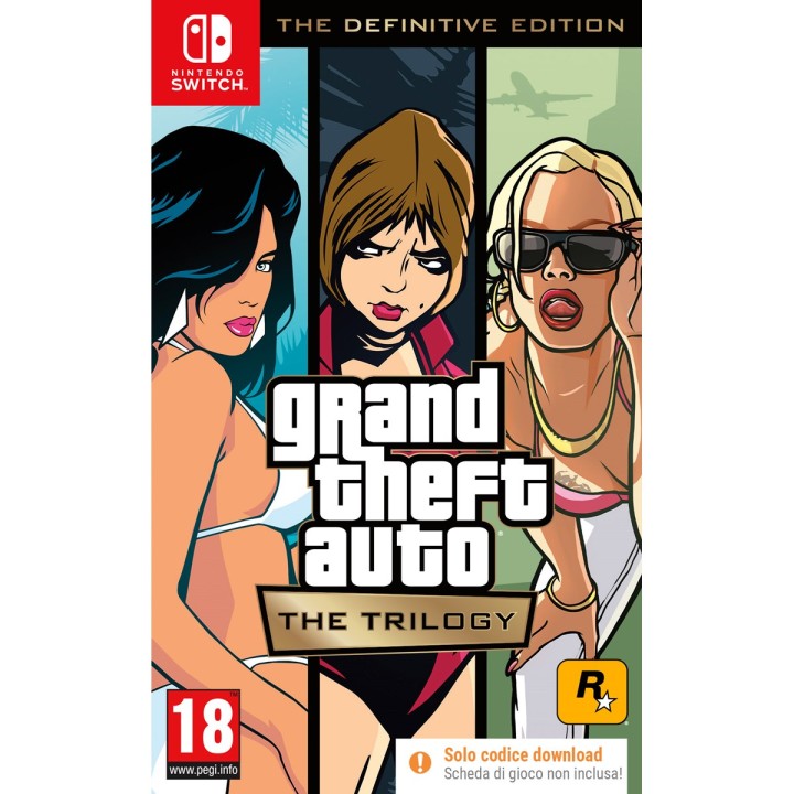 GTA The Trilogy - The Definitive Edition (Codice Di Attivazione)