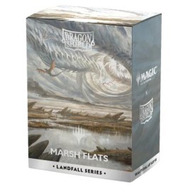 DRAGON SHIELD Matte Landfall Series - March Flats (100 Bustine protettive)