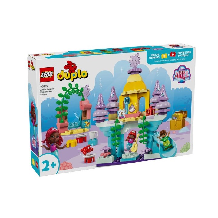 LEGO 10435 DISNEY - Il magico palazzo sottomarino di Ariel
