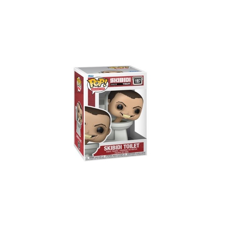 FUNKO POP Vinyl: Skibidi Toilet- Skibidi Toilet 9 cm (DAMAGED BOX)