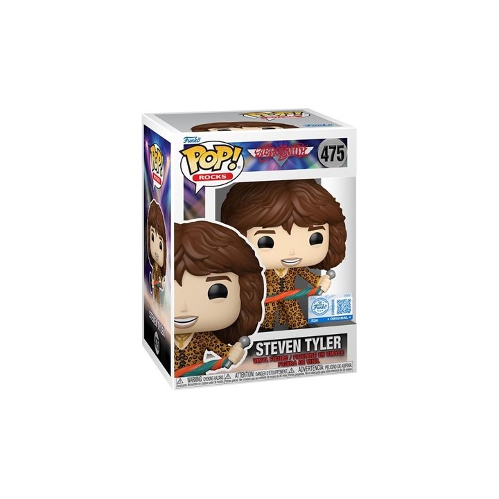 FUNKO POP Rocks: Aerosmith - 475 Steven Tyler (Exclusive) 9cm