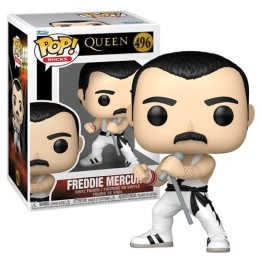 FUNKO POP Rocks - 496 Freddie Mercury (WHT Singlet) 9cm