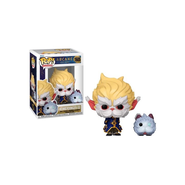 FUNKO POP TV: Arcane League of Legends – Heimerdinger w/Poro 9 cm