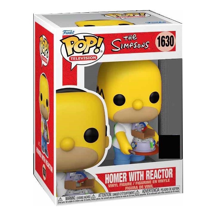 FUNKO POP The Simpsons - 1630 Homer w/Reactor (Exclusive) 9 cm (DAMAGED BOX)