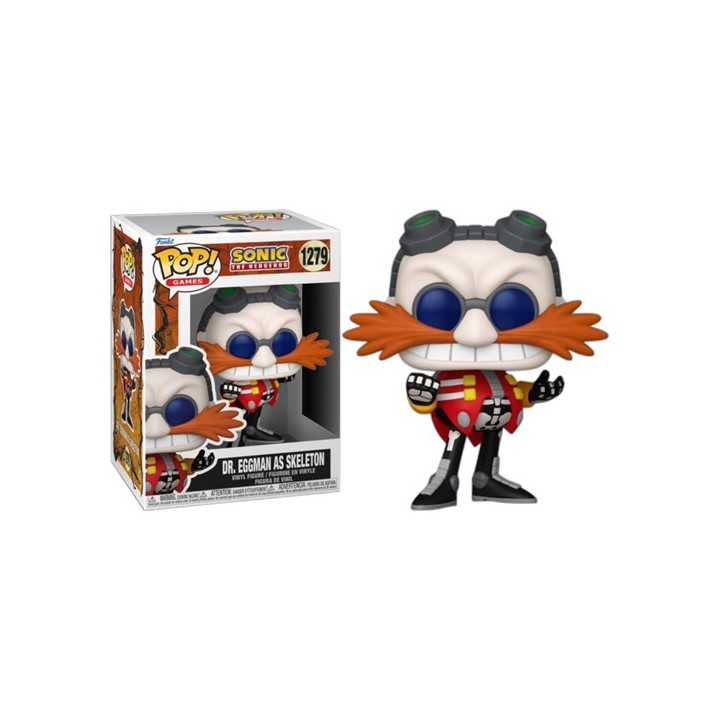 FUNKO POP Games: Sonic The Hedgehog - 1279 Dr. Eggman As Skeleton 9cm