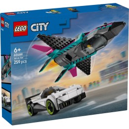 LEGO 60489 CITY - Jet contro Auto sportiva