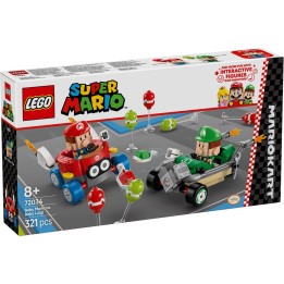 LEGO 72034 SUPER MARIO - Mario Kart: Baby Mario vs Baby Luigi