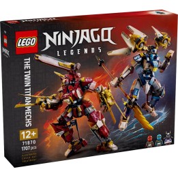 LEGO 71870 NINJAGO - Mech Titanici Gemelli