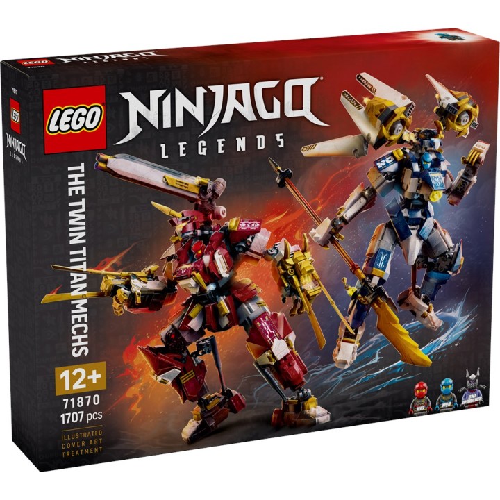 LEGO 71870 NINJAGO - Mech Titanici Gemelli