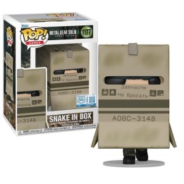 FUNKO POP Games: Metal Gear Solid Snake Eater - 1177 Snake In Box (Exclusive) 9cm